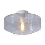 It's about RoMi Deckenleuchte Verona Glas Transparent | Geeignet für 1x E27 