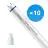 Mehrfachpackung 10x Philips LED Röhre T8 MASTER (EM/Mains) High Output 8W 1050lm - 865 Tageslichtweiß | 60cm - Ersatz für 18W