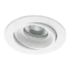 Noxion Einbau Spot Vision MR16 schwenkbar Weiß | Ausschnitt 69mm - GU10 Sockel