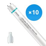 Lot 10x Philips Tube LED T8 MASTER Value (EM/Direct 230V) High Output 20.5W 3100lm - 865 Lumière Du Jour | 150cm - Équivalent 58W