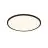 Nordlux Hublot LED Oja 29 19W 830-840 2100lm Noir IP54 | Dimmable 3 niveaux - Dim to Warm