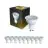 Lot 10x Bright Choice Spot LED GU10 PAR16 4W 345lm 36D - 827 Blanc Très Chaud | Équivalent 50W