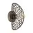 Eglo Applique Murale Swaby Acier Bronze | IP20 - Convient pour 1x E27 