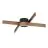 Eglo Connect.Z Smart Plafonnier Folcino-Z Acier Bronze, Noir 36W 3720lm - 827-865 Variable Blanc + RGB | Dimmable